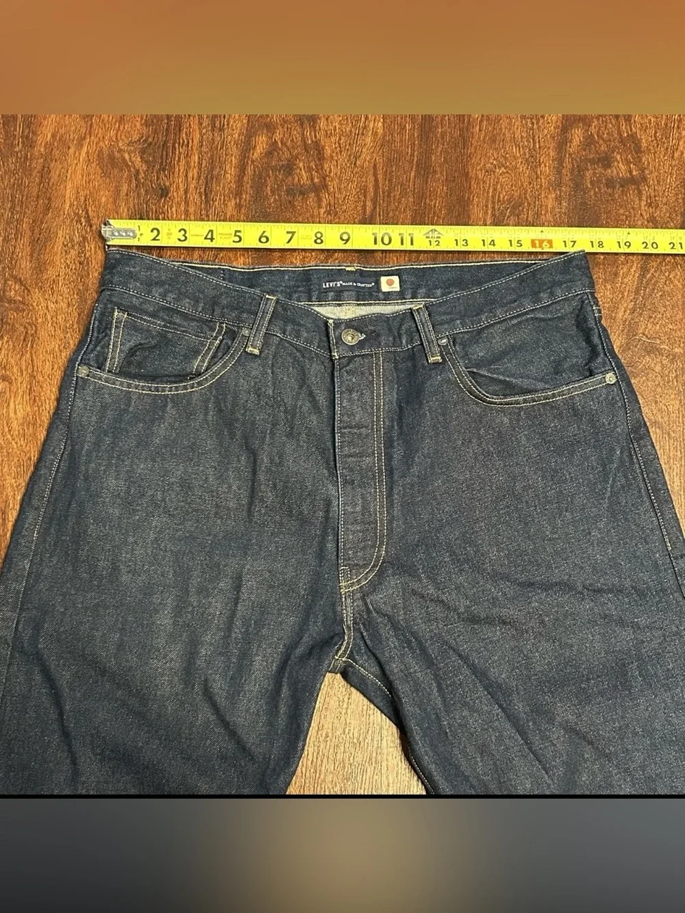 Levi’s Made & Crafted 551Z Selvedge Raw Denim Jeans Men’s 36x32 Authentic Straig